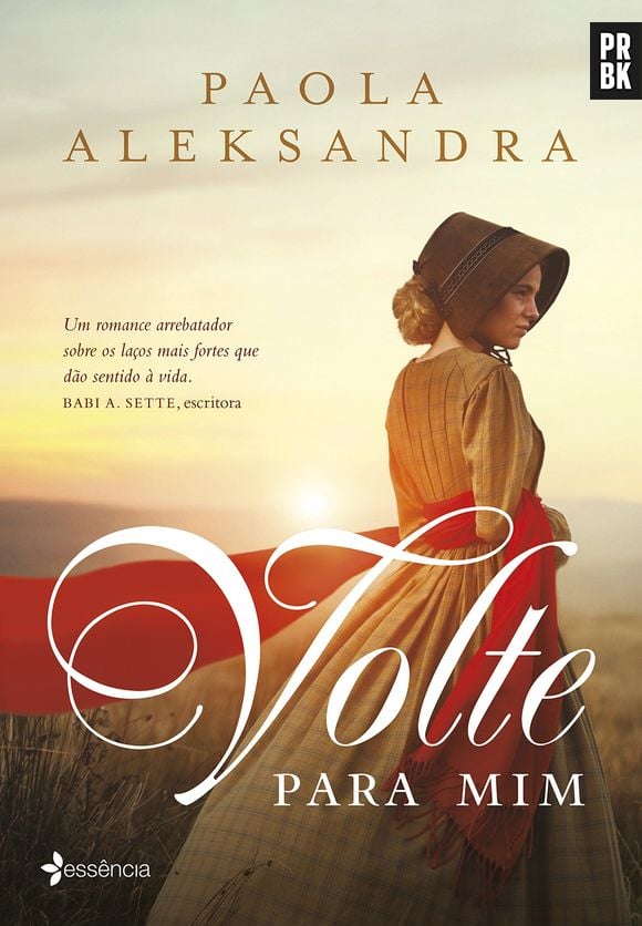 "Volte Para Mim" é um romance de época escrito pela booktuber brasileira Paola Aleksandra