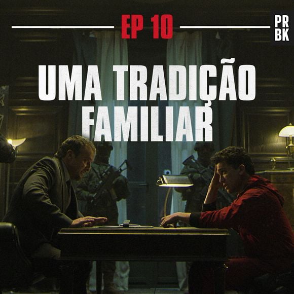 "Uma Tradição Familiar" é o título do último episódio de "La Casa de Papel". Isso pode ser relativo à família de Berlim (Pedro Alonso) ou ao desfecho da tradição de assaltos do bando, que se tornou uma família