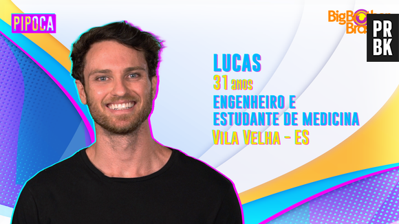 "BBB22": Lucas é engenheiro e estudante de Medicina, com 31 anos