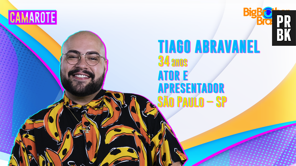 "BBB22": Tiago Abravanel tem 34 anos