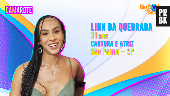 "BBB22": Linn da Quebrada é atriz e cantora e tem 31 anos