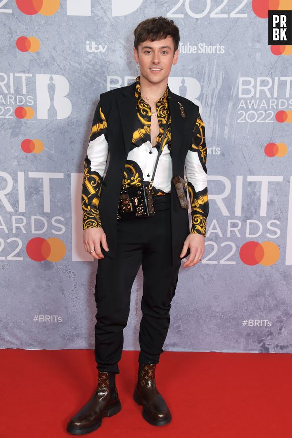 BRIT Awards 2022: o atleta olímpico Tom Daley marcou presença