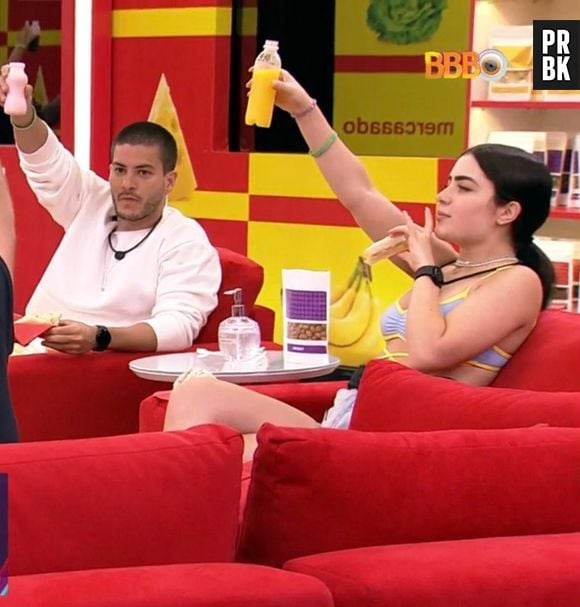 "BBB22": Arthur Aguiar e Jade Picon começaram o reality como aliados