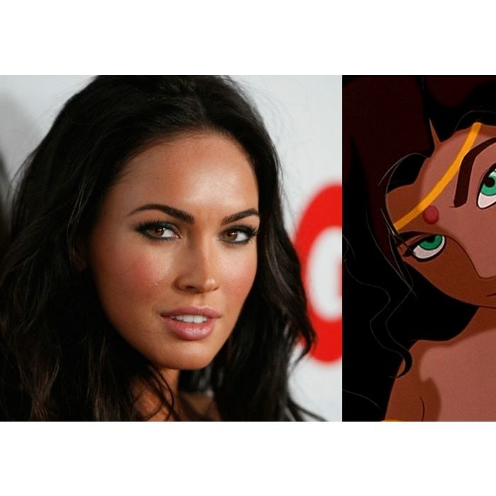  Megan Fox parece muito com a Esmeralda de &quot;O Corcunda de Notredame&quot; 