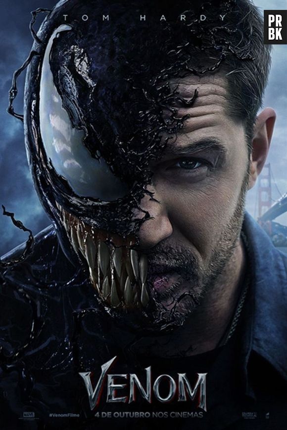 "Venom", de 2018, trouxe novo olhar para filmes de herói - mas a crítica não curtiu