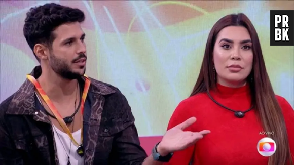 "BBB22": Naiara e Rodrigo começaram a brigar logo no início da dinâmica