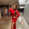 "BBB22": Naiara Azevedo estava com look vermelho para o reencontro