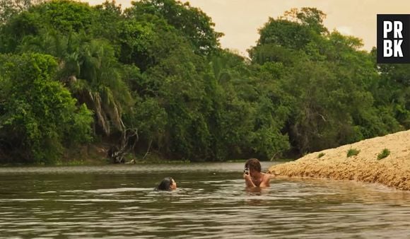 Clima quente em "Pantanal": Jove (Jesuíta Barbosa) e Juma (Alanis Guillen) farão sexo pela primeira vez