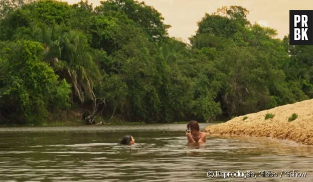 Clima quente em "Pantanal": Jove (Jesuíta Barbosa) e Juma (Alanis Guillen) farão sexo pela primeira vez
