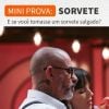 "MasterChef" 2022: sorvete foi o tema da miniprova