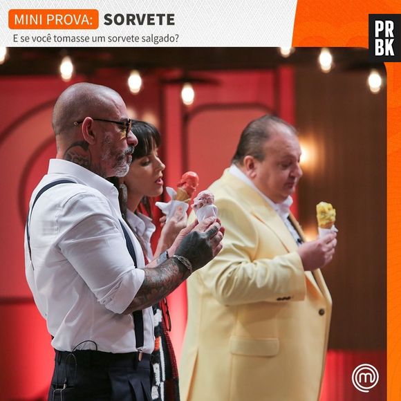 "MasterChef" 2022: sorvete foi o tema da miniprova