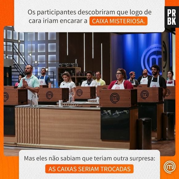 "MasterChef" 2022: participantes enfrentaram a Caixa Misteriosa