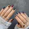 Nail art: vinho, preto e marrom são cores muito usadas no inverno