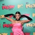MTV Miaw 2022: Jakelyne Oliveira também foi com look rosa