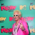 MTV Miaw 2022: Supla investiu em terno rosa estilizado