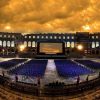 Arena Pula na Croácia é totalmente histórico. A arte do cinema e a arte da arquitetura