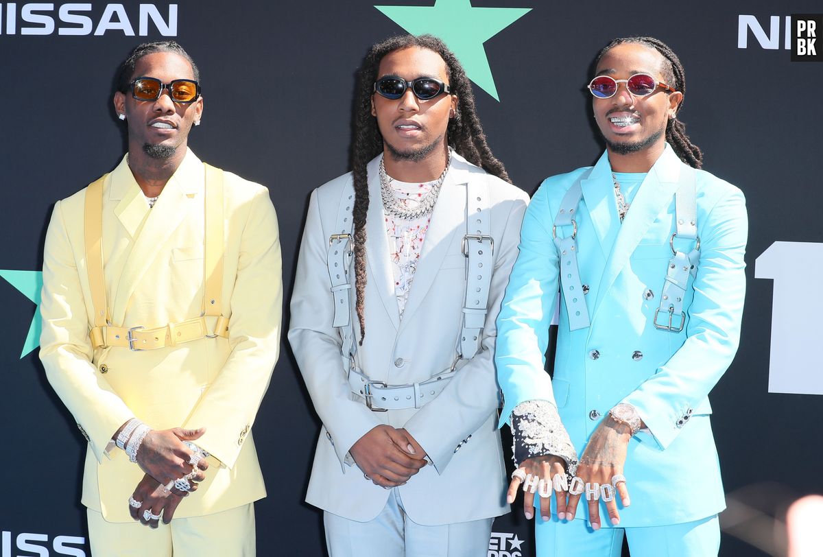 Foto: Migos é formado por Quavo, Takeoff e Offset. Trio de rappers pode ...