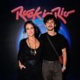 Rock in Rio: Andreia Horta e o namorado, Ravel Andrade, curtem festival juntos