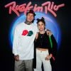 Rock in Rio: Mateus Verdelho e Shantal curtem festival juntos