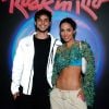 Rock in Rio: Jade Seba e Bruno Guedes curtem festival juntos