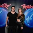 Rock in Rio: Joaquim Lopes e Marcella Fogaça curtem festival juntos