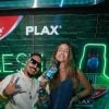 Rock in Rio: Fernando Medeiros e Aline Gotschalg curtem festival juntos