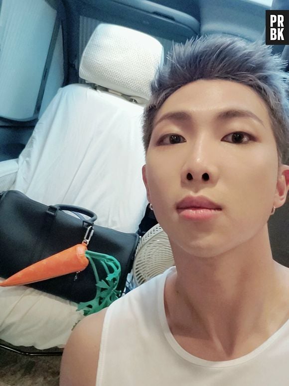 RM, do BTS, já teve vários estilos de cabelo. E arrasou em todos!