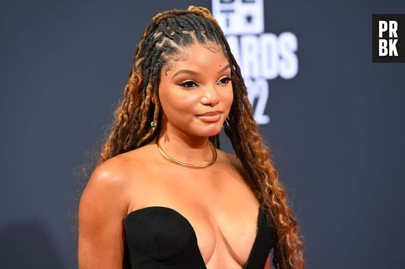 Halle Bailey comenta vídeo de crianças negras emocionadas ao assistir ao trailer de "A Pequena Sereia": "Significa o mundo para mim" 