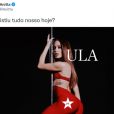 Anitta apoia acampanha do ex-presidente Lula nas Eleições 2022