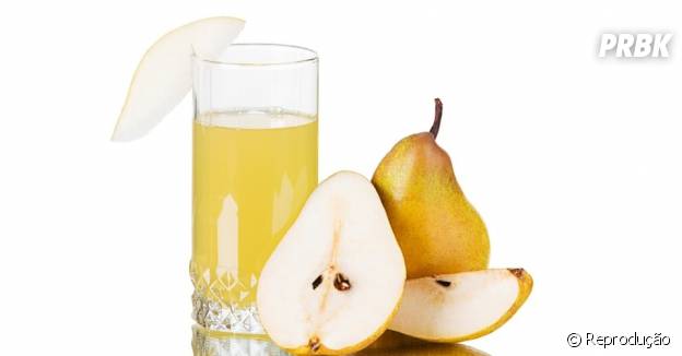 Suco de Chá com Pêra