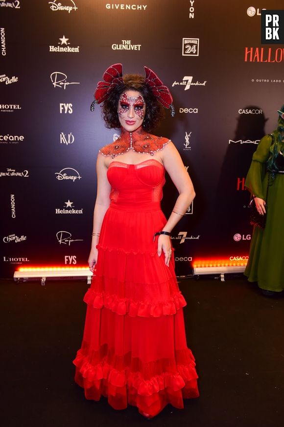 Halloween da Sephora: Livia Aragão no evento