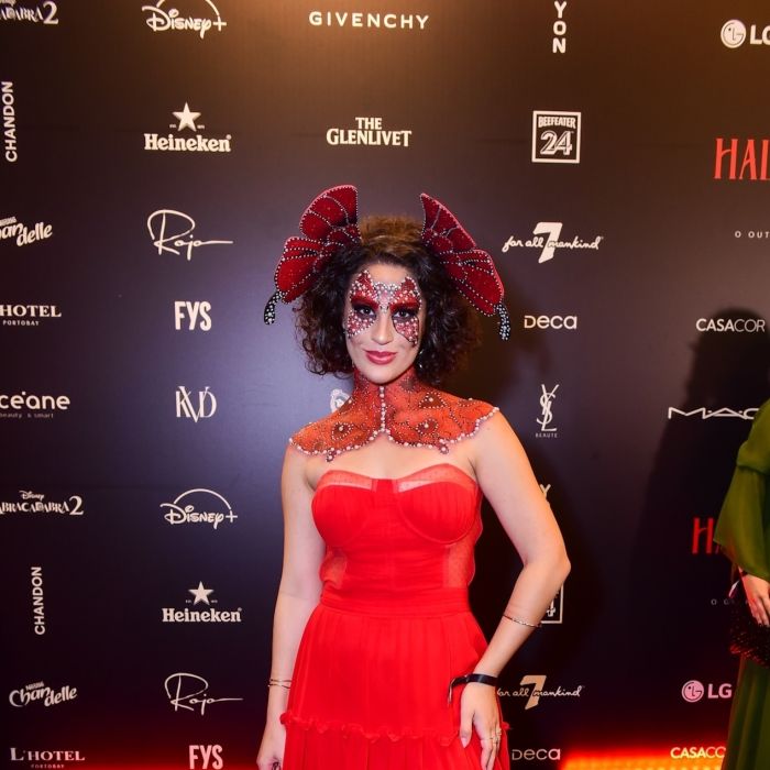 Halloween da Sephora:  Livia Aragão  no evento
