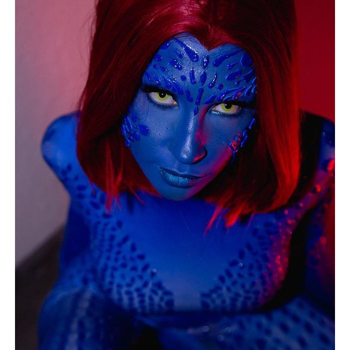 Halloween da Sephora: Lara Werneck de mutante no evento