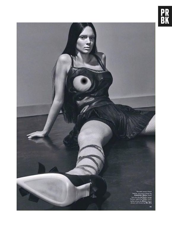 Kendall Jenner mostra tudo na Love Magazine