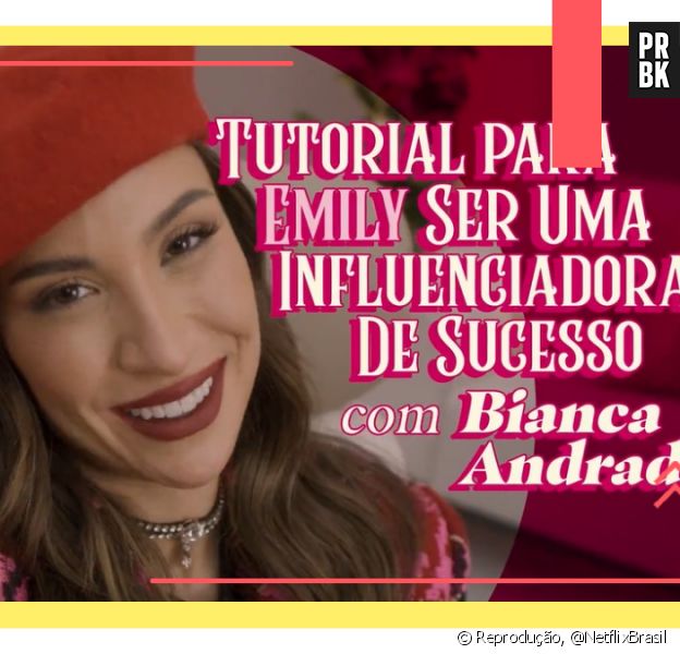 Boca Rosa dá dicas para protagonista de "Emily em Paris" se tornar uma influenciadora de sucesso