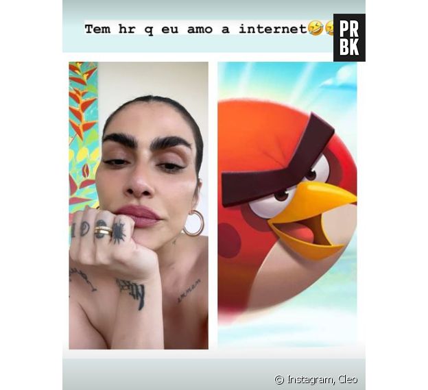 Cleo vira meme por novas sobrancelhas e responde haters com