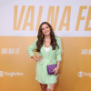 Regiane Alves usa tendência color blocking em festa de lançamento da novela "Vai na Fé"