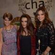  Em evento de moda, Bruna Marquezine posa com Isabella Santoni e Cl&eacute;o Pires 