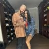 Fred Bruno e Larissa Santos se reencontram na festa de aniversário do jornalista