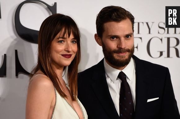 Dakota Johnson e Jamie Dornan arrasam em mais uma première de "Cinquenta Tons de Cinza"