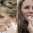 Kate disse que se sentiu honrada por usar o mesmo anel de noivado que Diana usou