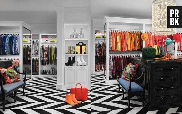 Closet da mansão de RuPaul tem o tamanho de dois quartos grandes