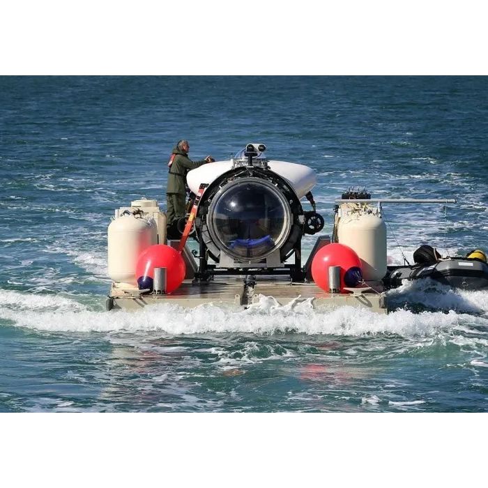 &quot;Lamentamos profundamente&quot;: diz OceanGate, empresa responsável pela criação do submarino Titan