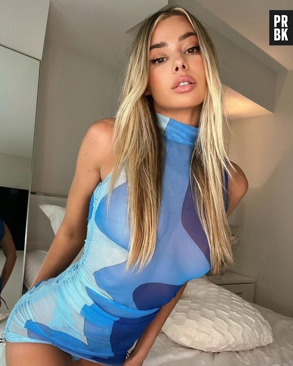 Neymar mandou DM para modelo Celeste Bright