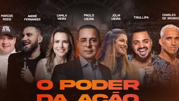 Rede Brasil de Televisão transmite o evento "Poder da Ação Experience" com presença do coach Paulo Vieira