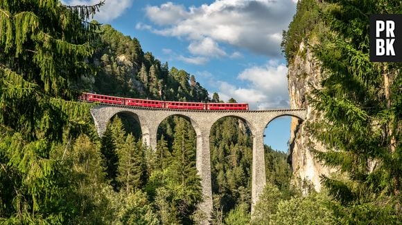 Suíça criou o maior trem do mundo 