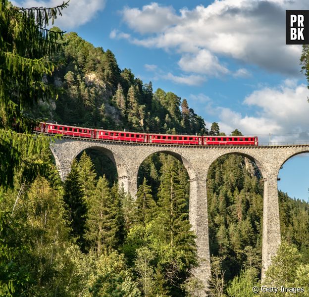 Suíça criou o maior trem do mundo 