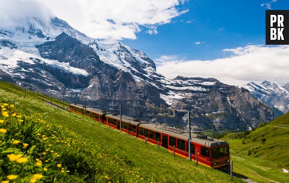 Maior trem do mundo é da Suíça