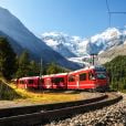 Maior trem do mundo fica localizado na Suíça