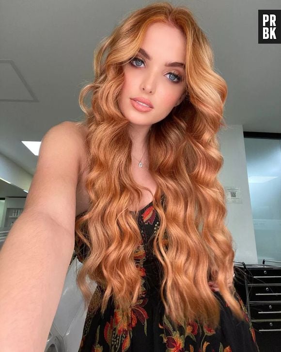 Giovanna Chaves também já ficou ruiva